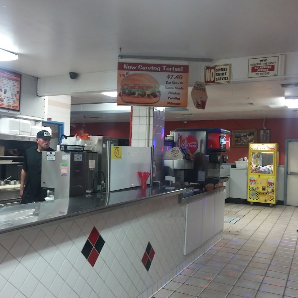 Loveat Burgers storefront for burgers and breakfast.