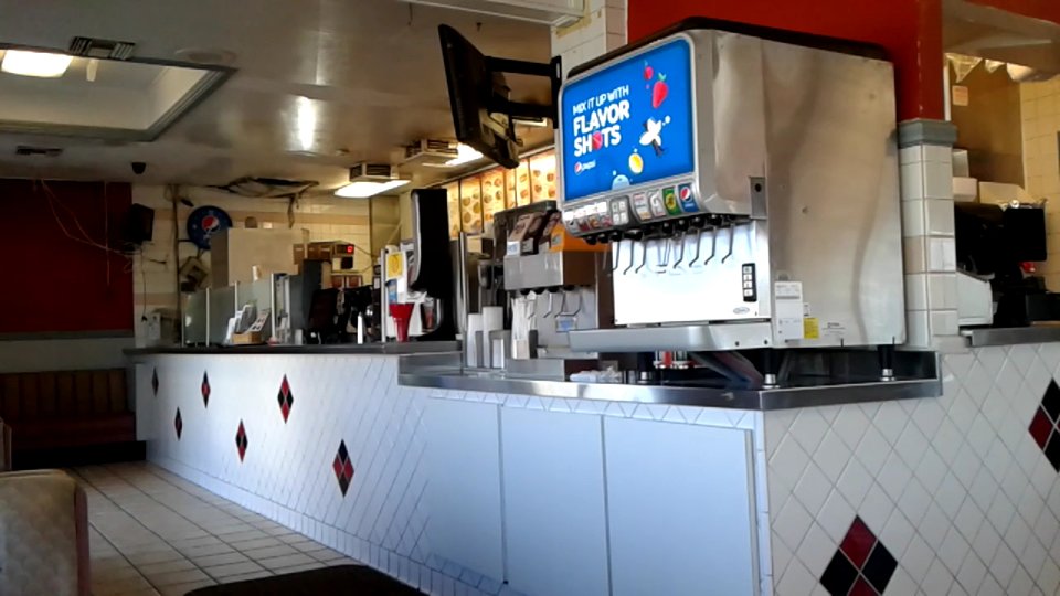 Casual dining room with counter service.